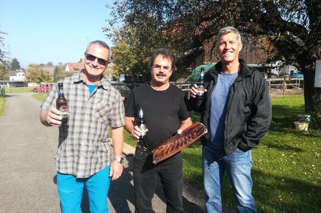 Die Siegergruppe (es fehlt Til Weber). Foto: z