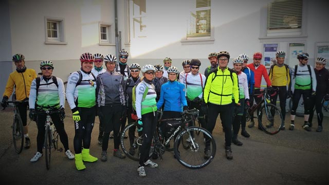 Teilnehmer der Abschlusstour Foto: Christine Steck