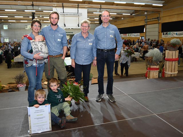 Die Sieger des Hauptspreises: Die Generationengemeinschaft Müller. Foto: zVg