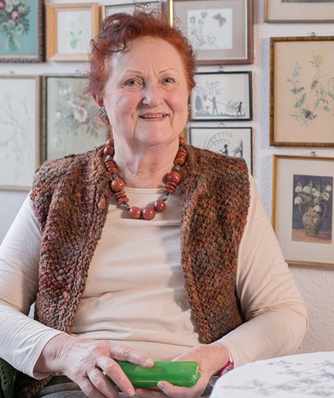 Gertraud Müllauer war Kauffrau bei Brown Boveri & Cie Baden. Foto: zVg