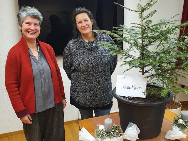 Gertrud Häseli (links) und Anne-Marie Hänggi. Foto: zVg