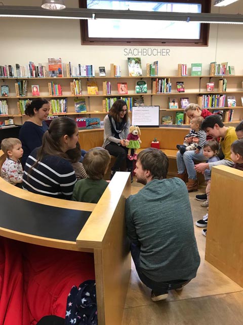 Zehn «Leseknöpfe» waren begeistert. Foto: zVg