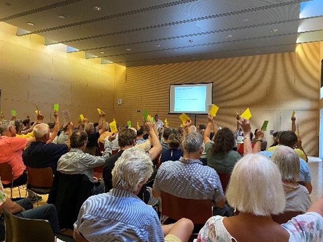 Einstimmig wurde Stefan Schreiber in den Vorstand gewählt. Foto: zVg