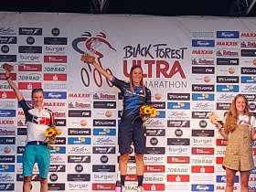 Irina Lützelschwab gewinnt den 22. Black Forest Marathon. Foto: zVg